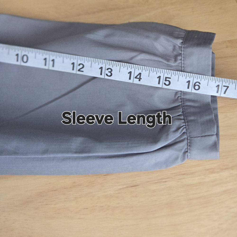 Stylish Gray Button-Up Jacket - Picture 7 of 8